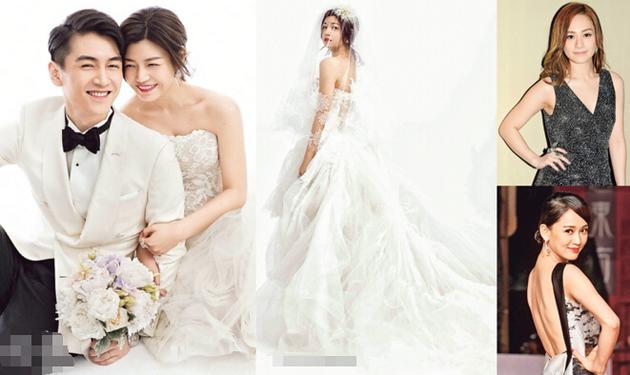陳曉與陳妍希今天舉行婚禮，展開人生新一頁。