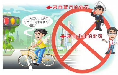 鄭州交警建共享單車“黑名單” 你還敢任性騎嗎？
