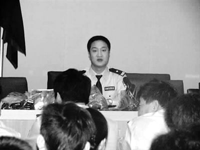 原夏縣公安局長孫宏軍資料圖。他涉嫌違紀(jì)違法目前被調(diào)查。