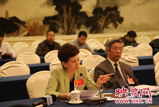 河南康利達(dá)集團(tuán)董事長(zhǎng)薛景霞呼吁，國(guó)家可以在鄭州設(shè)立金融改革綜合示范區(qū)，活躍民間資本。