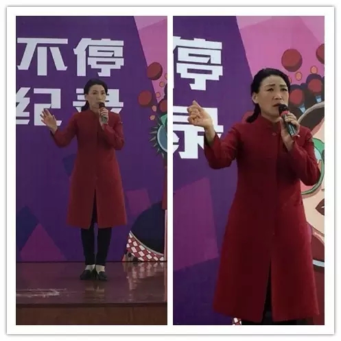 錦繡梨園代表——團(tuán)長(zhǎng)沈燦枝，講述帶領(lǐng)劇團(tuán)參加挑戰(zhàn)的點(diǎn)點(diǎn)滴滴