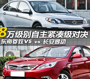 8萬元級自主對決！菱致V5對比長安逸動