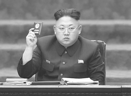 金正恩9日出席朝鮮最高人民會議。