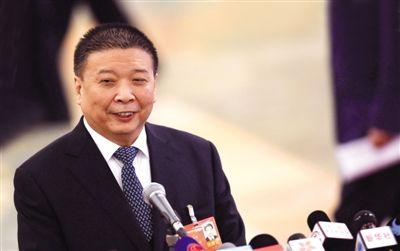 國土資源部部長姜大明。新華社記者